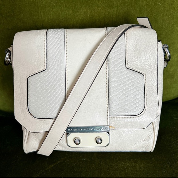 Marc by Marc Jacobs White Crossbody Bag - Picture 1 of 12